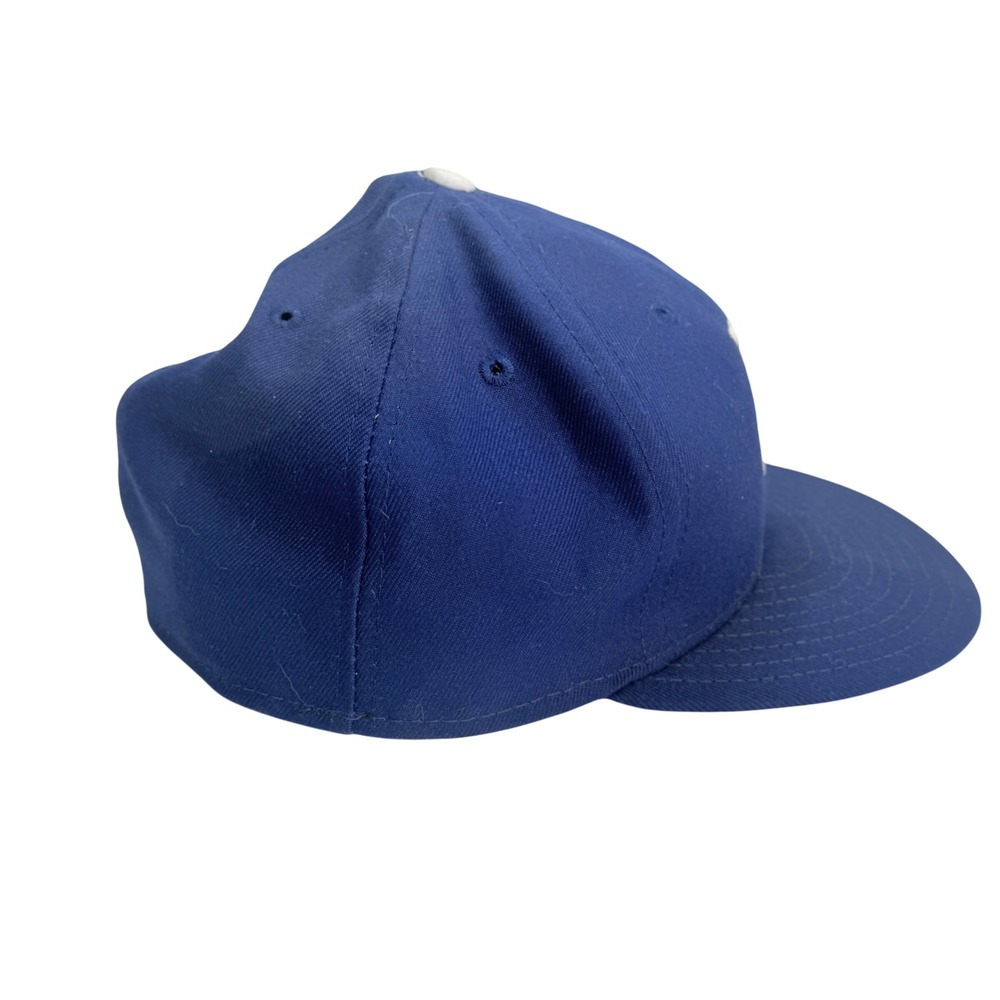 New Era 59FIFTY LA Dodgers Hat Mens 7 3/4 Blue Excellent Fitted MLB Cap - Picture 3 of 8